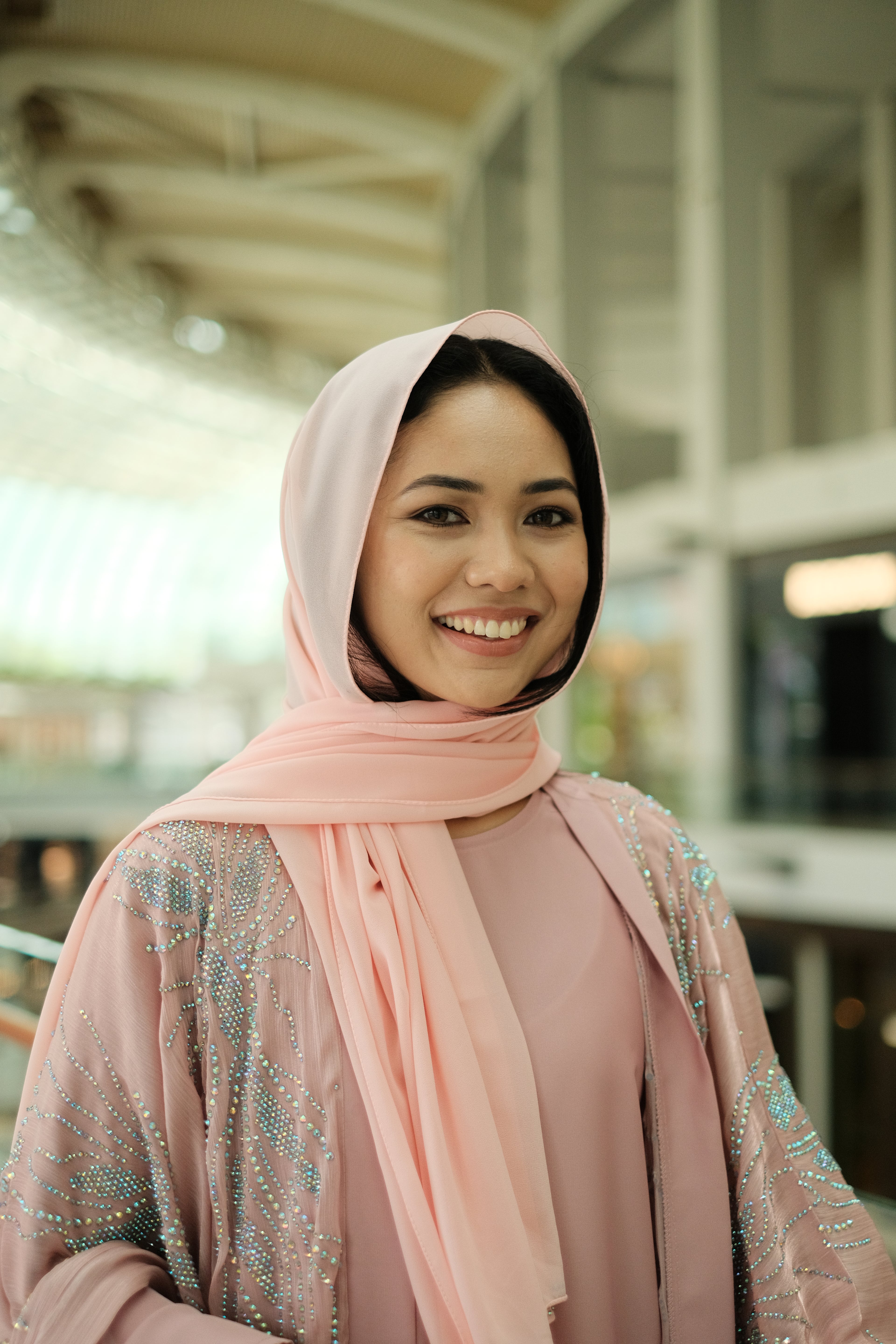 Sayeeda in Blush Pink