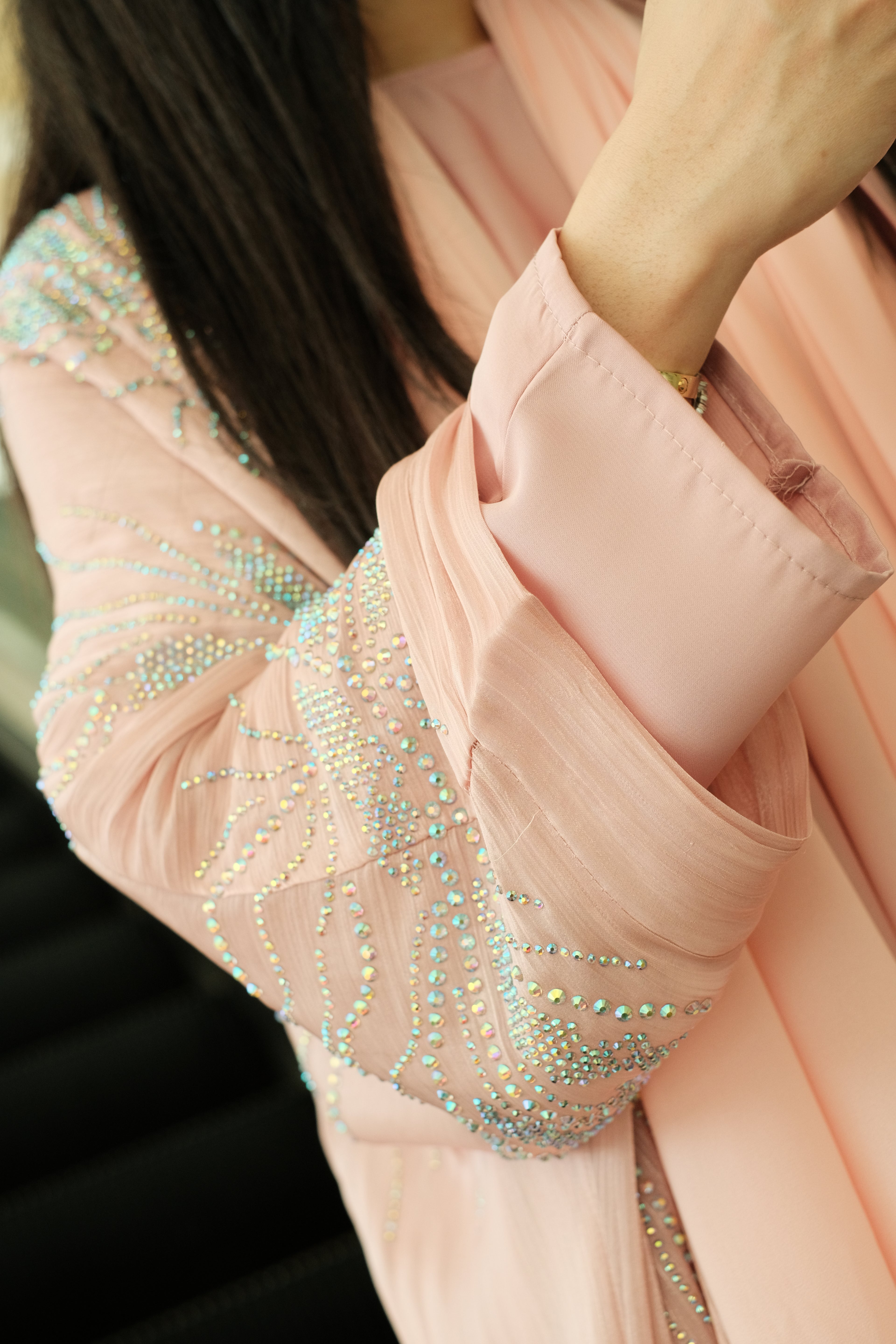 Sayeeda in Blush Pink