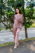 Tie Wrap in Dusty Pink