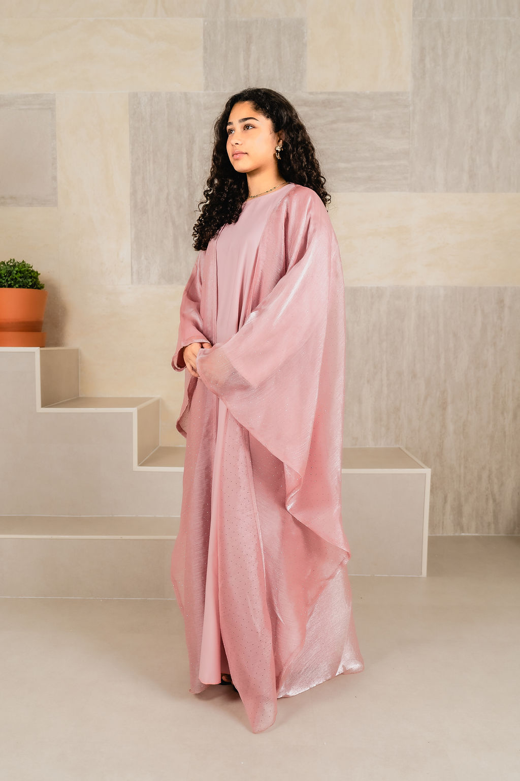 Zahra in Blush Pink