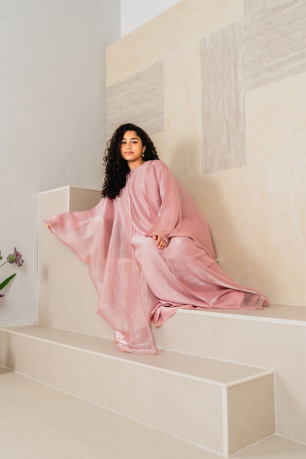 Zahra in Blush Pink