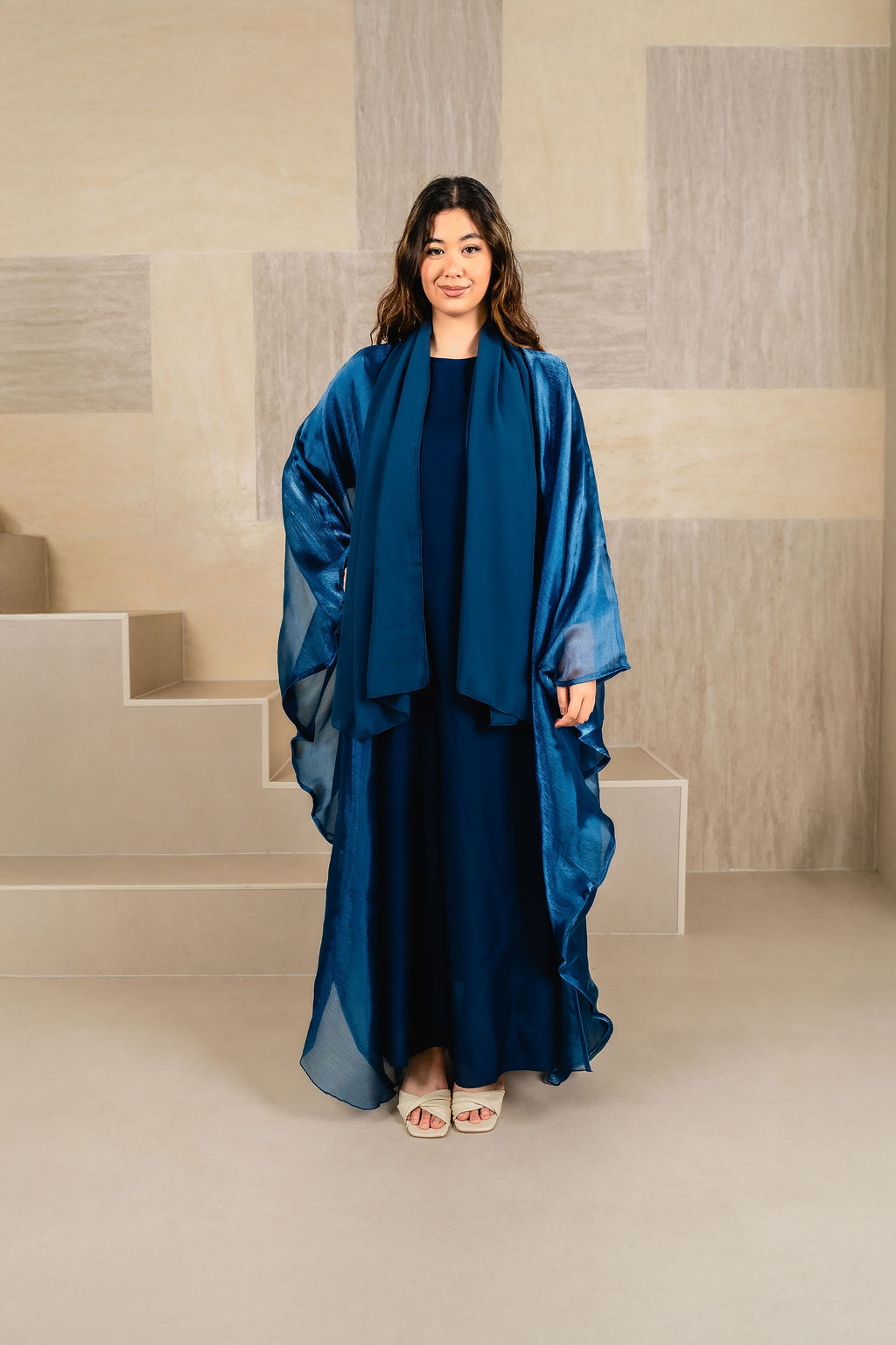 Leila in Deep Sapphire Blue