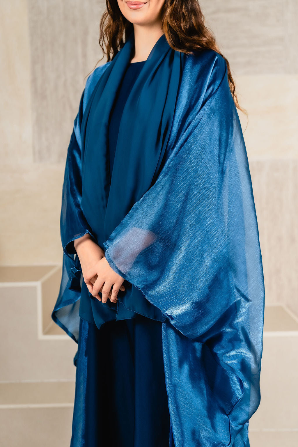 Leila in Deep Sapphire Blue