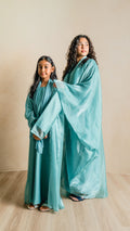 Syahirah in Elsa Blue