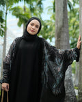 Sayeeda in Midnight Black