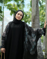 Sayeeda in Midnight Black